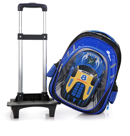 Mochila Escolar Desmontable con Ruedas para Hombre - Image 28