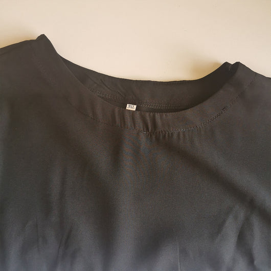 Camisa Casual Rayas Negra Slim Fit - Algodón Premium para Hombre - Image 11