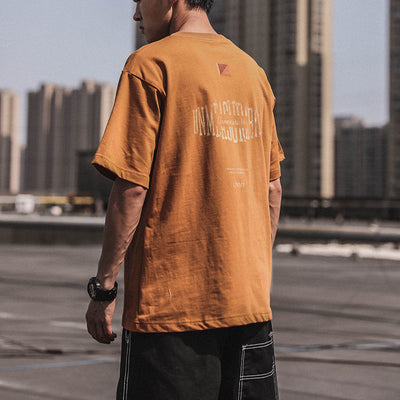Playera Retro Estilo Hong Kong 100% Algodón Manga Corta para Hombre - Image 15