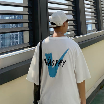 Playera Retro Estilo Hong Kong 100% Algodón Manga Corta para Hombre - Image 21