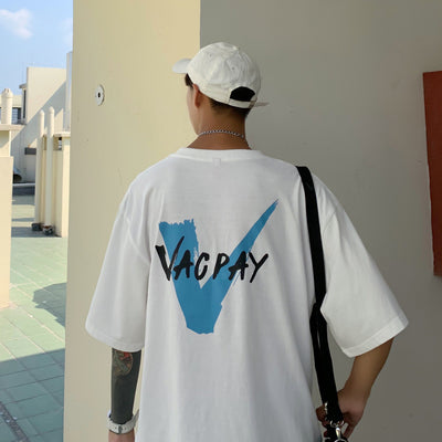 Playera Retro Estilo Hong Kong 100% Algodón Manga Corta para Hombre - Image 22