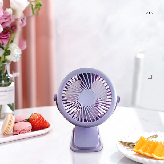 Ventilador Portátil con Clip de Carga