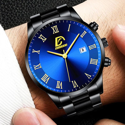 Reloj de Acero Inoxidable para Hombre - Elegancia Casual y Profesional - Image 10