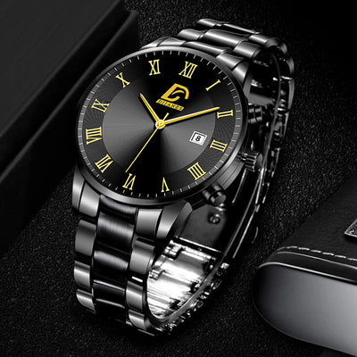 Reloj de Acero Inoxidable para Hombre - Elegancia Casual y Profesional - Image 13