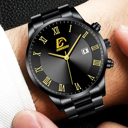 Reloj de Acero Inoxidable para Hombre - Elegancia Casual y Profesional - Image 16
