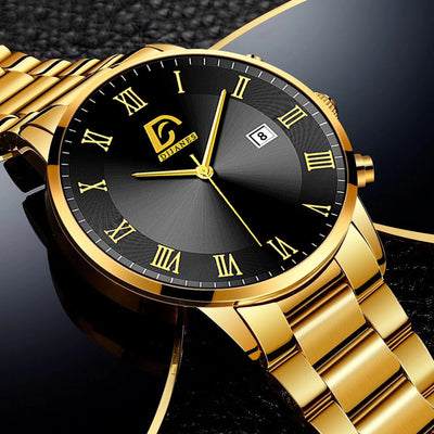 Reloj de Acero Inoxidable para Hombre - Elegancia Casual y Profesional - Image 18