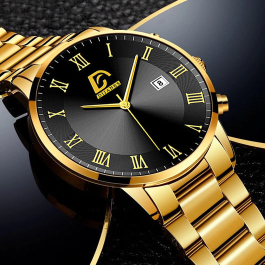 Reloj de Acero Inoxidable para Hombre - Elegancia Casual y Profesional - Image 18