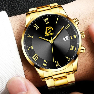 Reloj de Acero Inoxidable para Hombre - Elegancia Casual y Profesional - Image 19