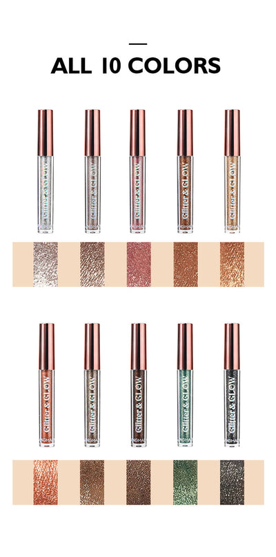 Set de 10 Sombras Líquidas Diamond Shine - Brillo Diamantado - Image 9