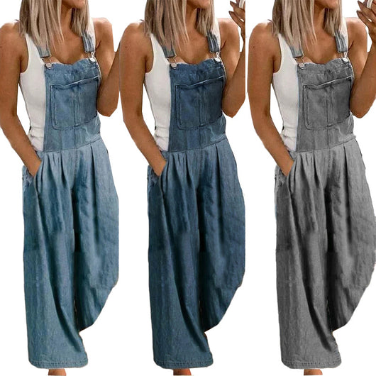 Jumpsuit Casual con Tirantes Ajustables - Diseño Moderno y Versátil - Image 8