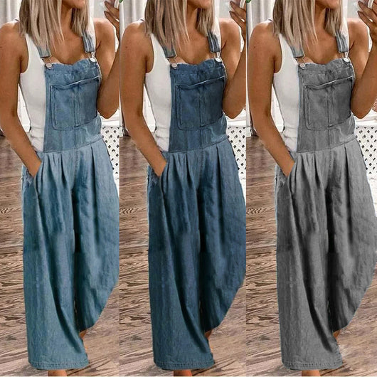 Jumpsuit Casual con Tirantes Ajustables - Diseño Moderno y Versátil - Image 9