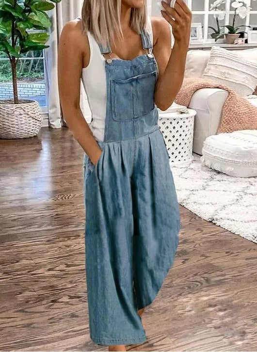 Jumpsuit Casual con Tirantes Ajustables - Diseño Moderno y Versátil - Image 10