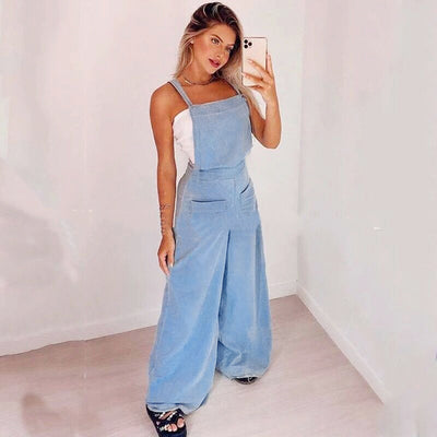 Jumpsuit Casual con Tirantes Ajustables - Diseño Moderno y Versátil - Image 23