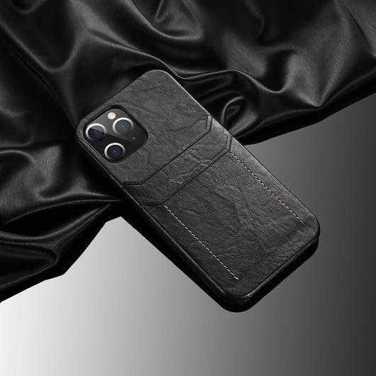 Funda Protectora para Celular en Cuero Curtido con Patrón Texturizado - Image 23