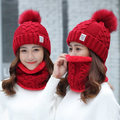 Gorro de Invierno Tejido en Lana y Acrílico para Mujer - Image 8