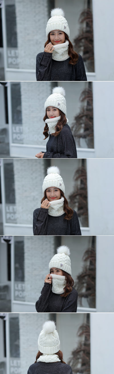 Gorro de Invierno Tejido en Lana y Acrílico para Mujer - Image 11