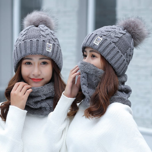 Gorro de Invierno Tejido en Lana y Acrílico para Mujer - Image 12
