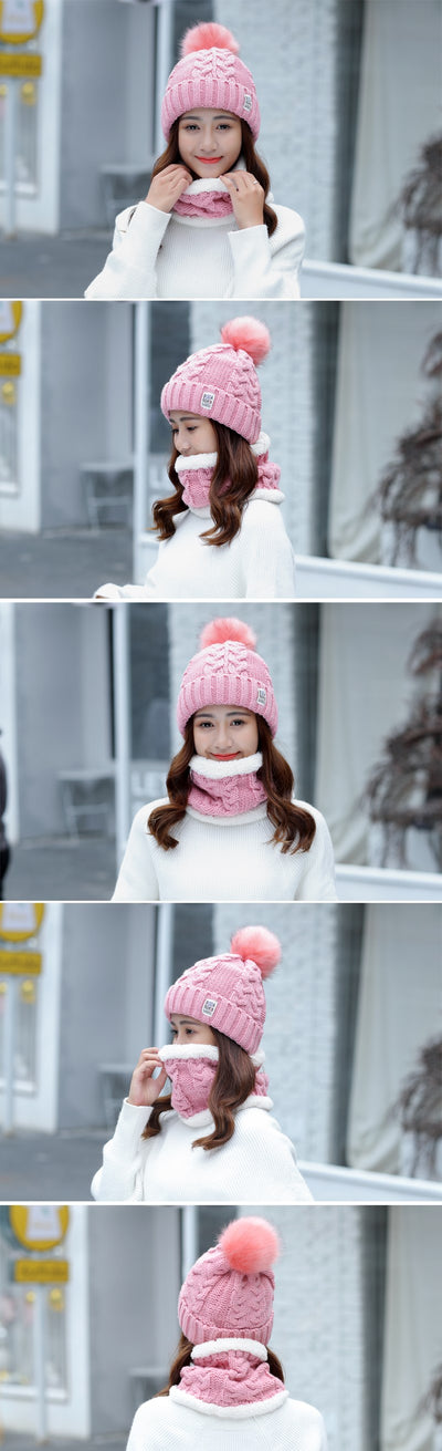 Gorro de Invierno Tejido en Lana y Acrílico para Mujer - Image 15