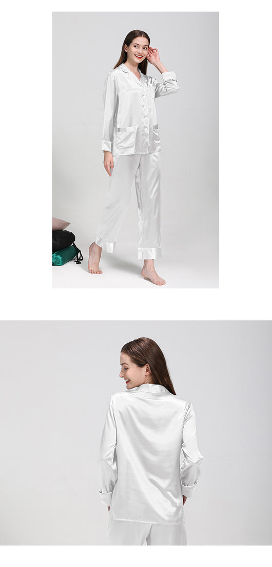 Pijama de Seda para Mujer 19 Momí - Conjunto de Dos Piezas - Image 15