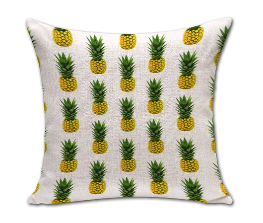Almohada Decorativa Piña Sketch de Algodón y Lino para Sofá y Oficina - Image 16