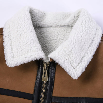 Chaqueta de Cuero Premium Estilo Europeo con Forro de Terciopelo - Image 17