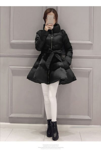 Chaqueta Acolchada Térmica para Mujer Talla Grande - Corte Slim - Image 12