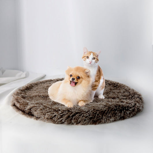 Cama Redonda Acogedora para Mascotas con Manta Térmica - Image 14