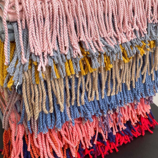 Bufanda de Cachemira Otoño Invierno con Jacquard Diente de León - Image 19