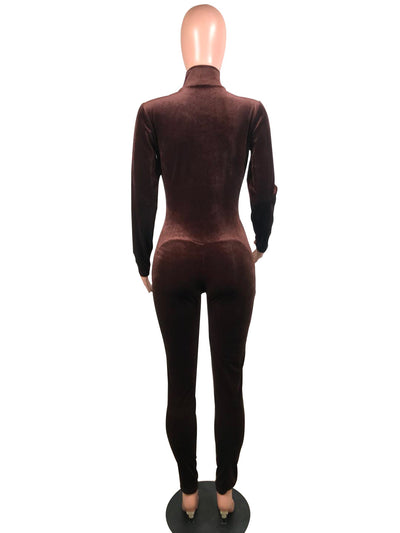 Jumpsuit de Lana Polar para Mujer - Diseño Coreano Moderno - Image 13