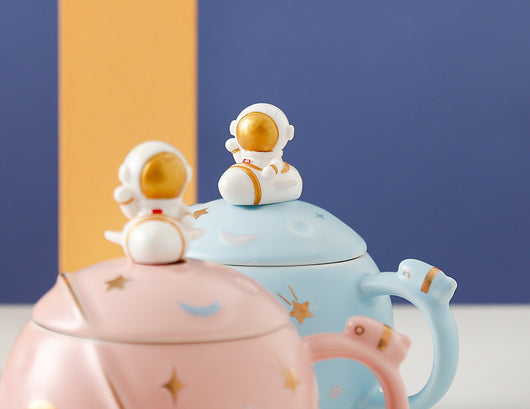 Taza Cerámica Astronauta con Diseño Planetario - Image 13