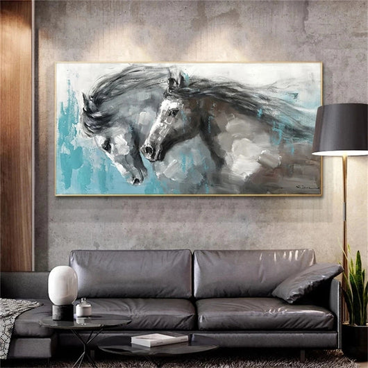 Cuadro Decorativo Caballo Galopante - Lienzo Artístico - Image 12