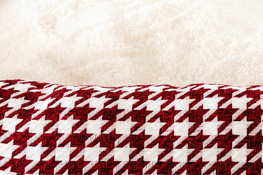 Sofá Cama para Gatos con Diseño Pata de Gallo - Funda Extraíble y Lavable - Image 6