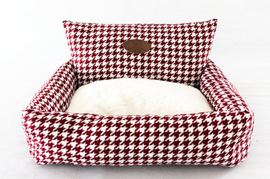 Sofá Cama para Gatos con Diseño Pata de Gallo - Funda Extraíble y Lavable - Image 10
