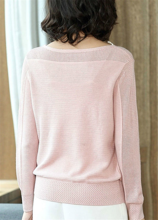 Suéter Tejido Ice Silk Cuello Redondo Manga Corta - Image 13