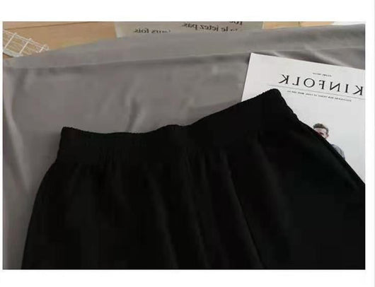 Pantalones Anchos Sueltos de Algodón - Diseño Casual y Cómodo - Image 15