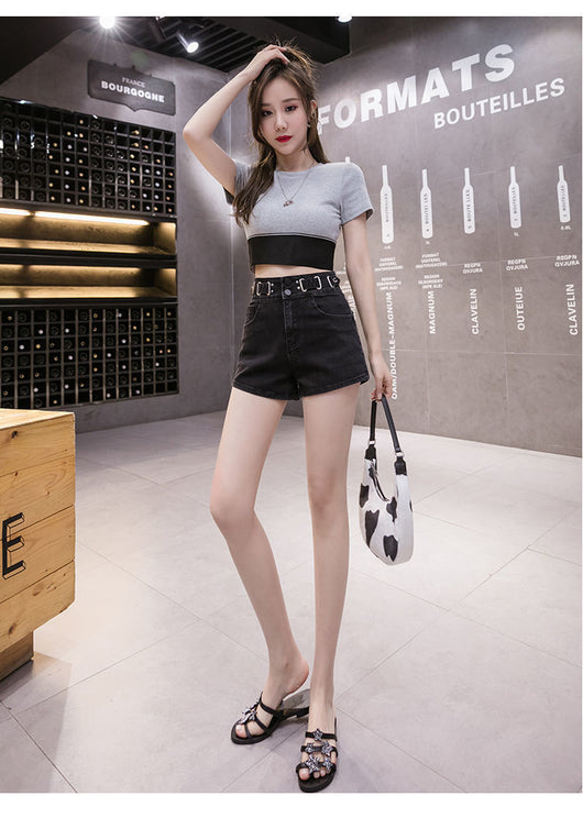 Shorts de Mezclilla Sueltos y Versátiles para Mujer - Image 30