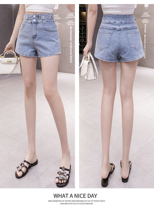 Shorts de Mezclilla Sueltos y Versátiles para Mujer - Image 31