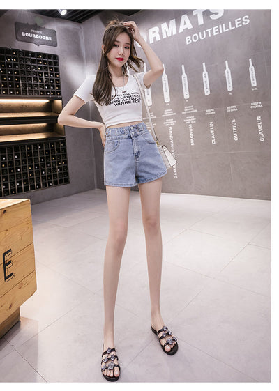 Shorts de Mezclilla Sueltos y Versátiles para Mujer - Image 35