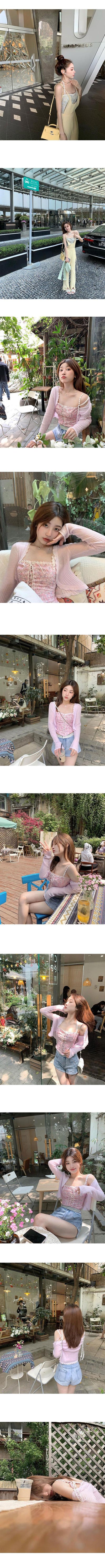 Blusa Floral Ajustable de Tirantes para Verano - Image 11