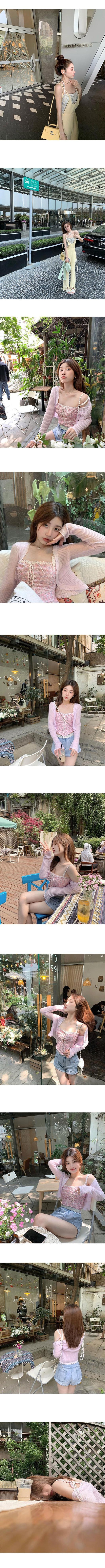 Blusa Floral Ajustable de Tirantes para Verano - Image 11