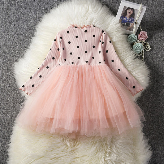 Vestido de Tul Elegante para Bebé Niña - Manga Larga Primavera Invierno - Image 14