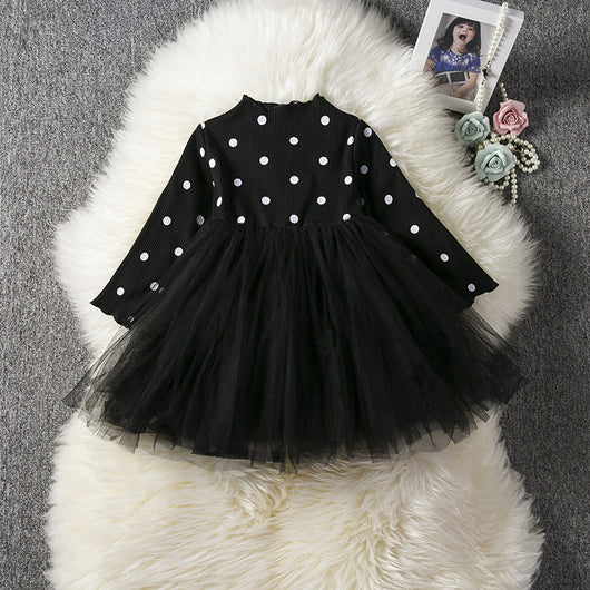 Vestido de Tul Elegante para Bebé Niña - Manga Larga Primavera Invierno - Image 20
