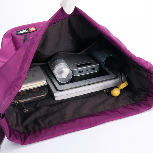 Mochila de viaje con cordón impermeable unisex - Image 3