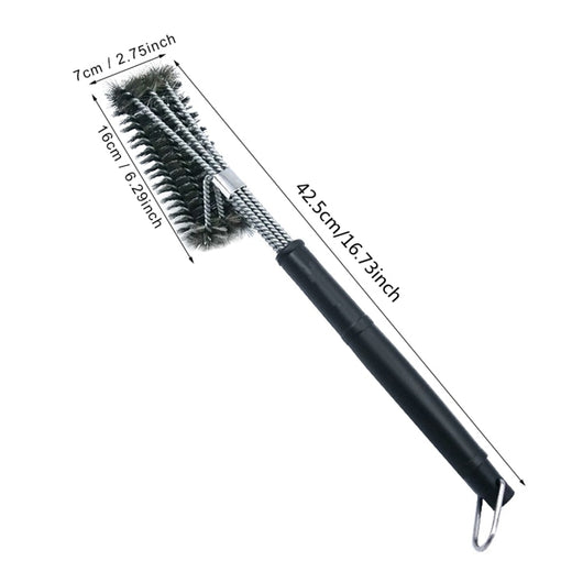Cepillo Limpiador BBQ Profesional de Acero Inoxidable con Cerdas de Alambre - Image 15