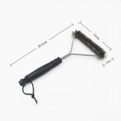 Cepillo Limpiador BBQ Profesional de Acero Inoxidable con Cerdas de Alambre - Image 16