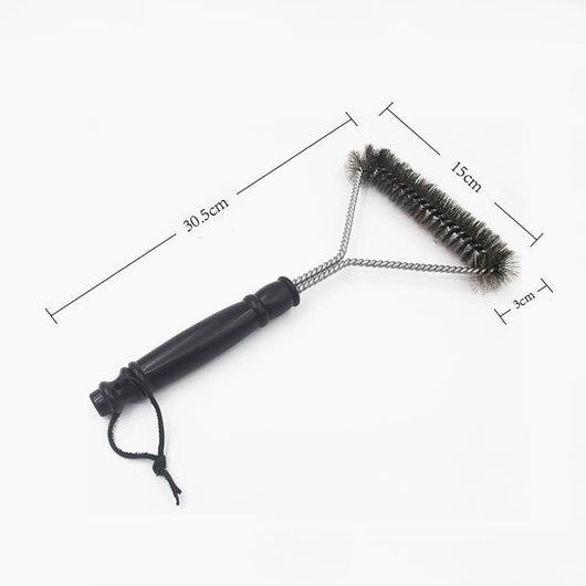 Cepillo Limpiador BBQ Profesional de Acero Inoxidable con Cerdas de Alambre - Image 16