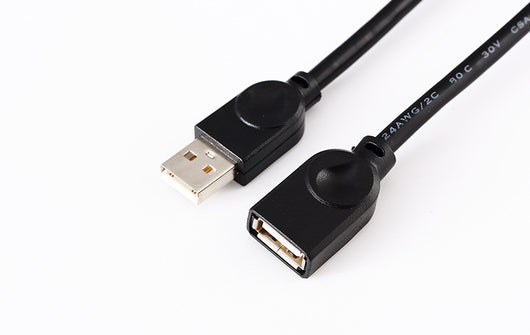 Cable Extensor USB 2.0 Negro con Núcleo de Cobre - Image 15