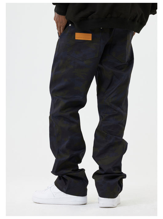 Pantalones Cargo Camuflaje Holgados para Hombre - Image 6