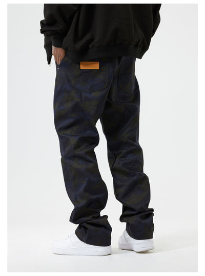 Pantalones Cargo Camuflaje Holgados para Hombre - Image 9
