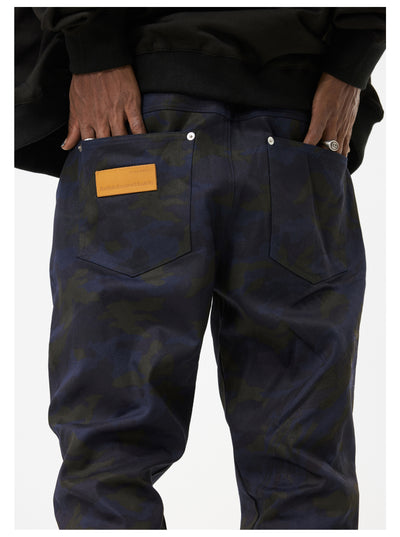 Pantalones Cargo Camuflaje Holgados para Hombre - Image 10